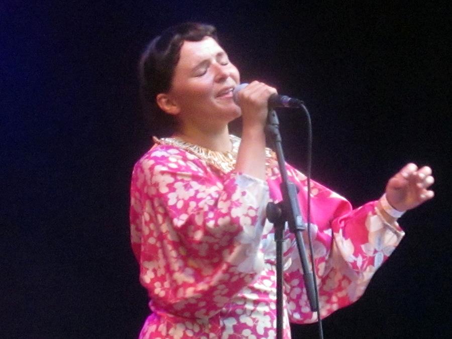 Emilianna Torrini live festival gig in Belgium