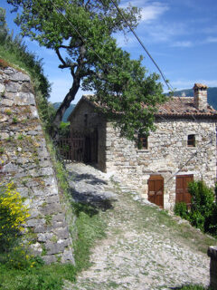 Petrella Guidi medieval village in Italy