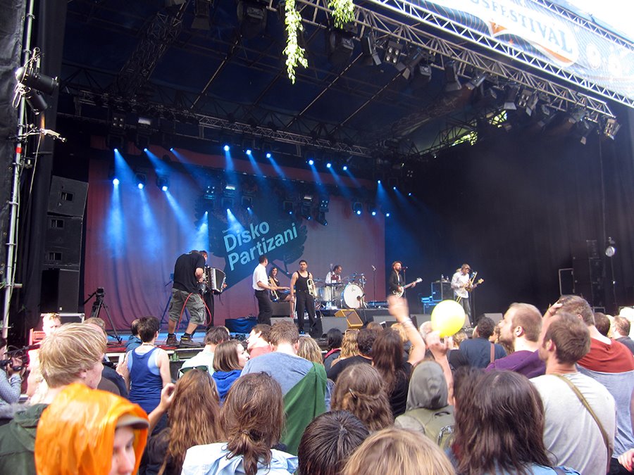 Shantel at the 2012 Cactus Festival, Flanders