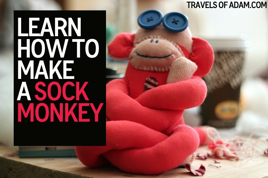 How to make a sock monkey