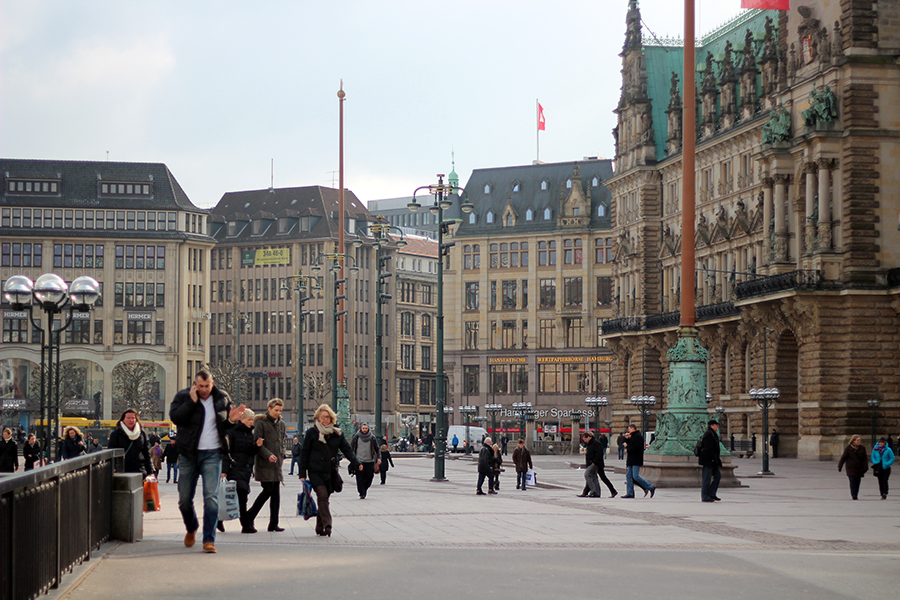 hamburg central square