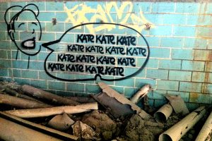 Abandoned Berlin graffiti