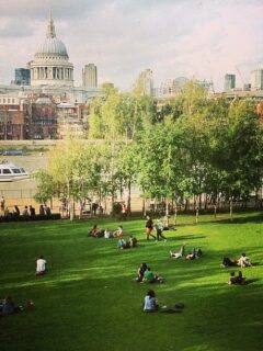 London skyline - view from Tate Modern