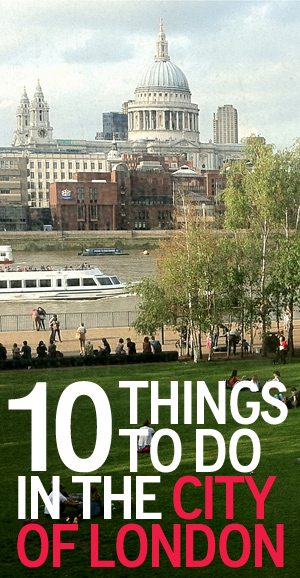 Things To Do - City of London