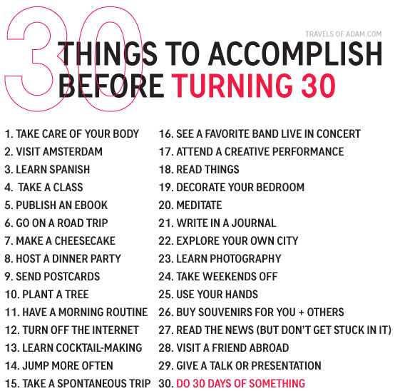 30 Small Things To Do To Make Life Easier + Checklist