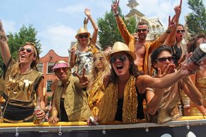 Gay Pride in Amsterdam - Canal Parade 2014