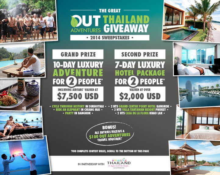 OUT Adventures Thailand Giveaway