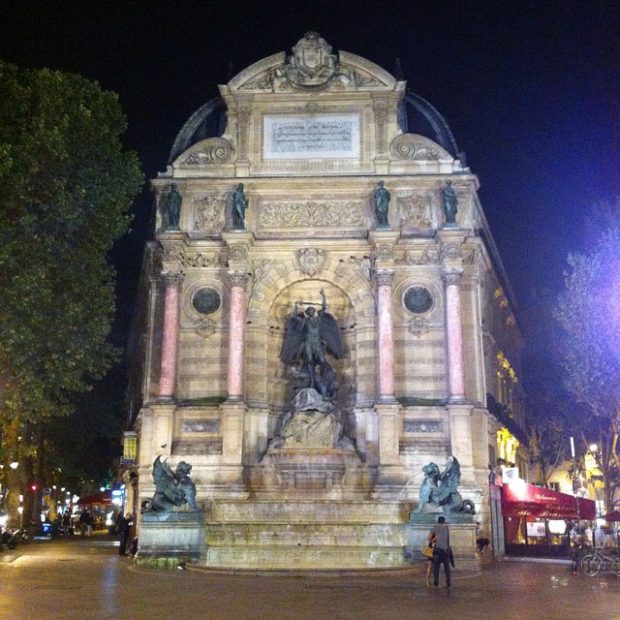 Fontaine Saint Michel, Paris