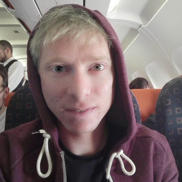 airplane selfie