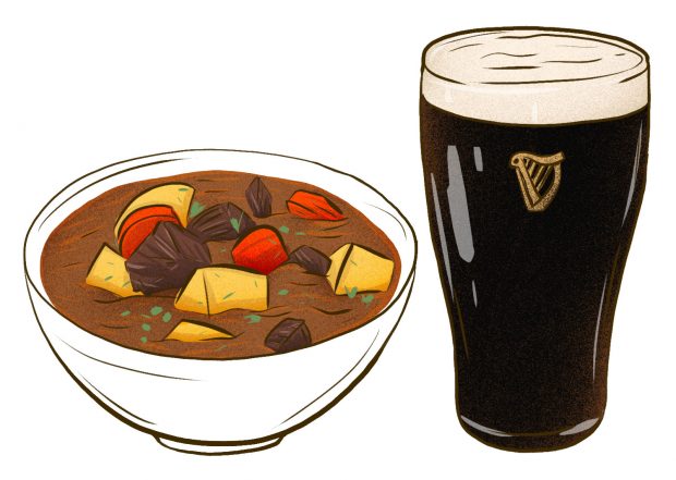 Guinness Beef Stew (Dublin) - Meat & Potatoes - Dishes from 14 Cities Around the World