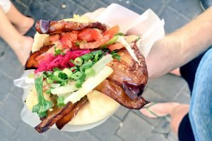 Sabich sandwich - Tel Aviv street food
