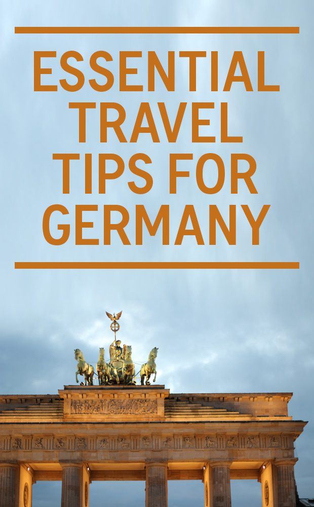 Germany Travel Tips