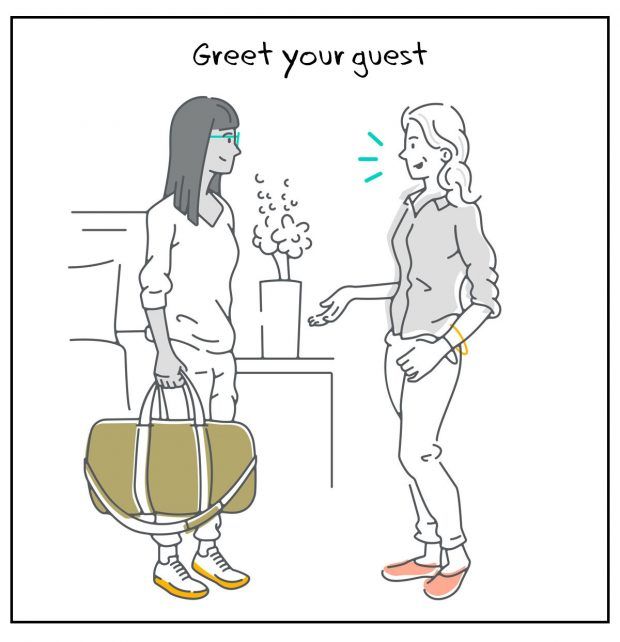 Airbnb Host Tips - Greet Your Guest!