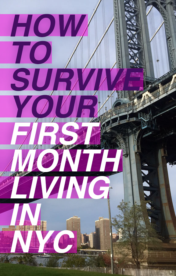 How to survive your first month living in NYC