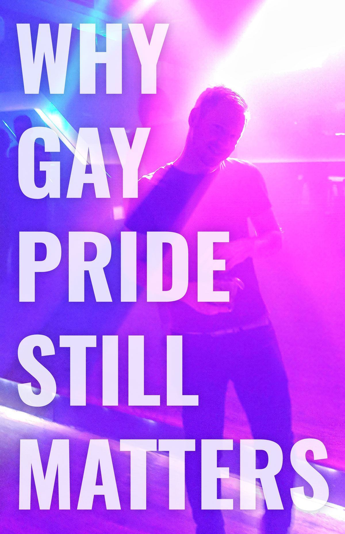 Why is the gay pride symbol a rainboe