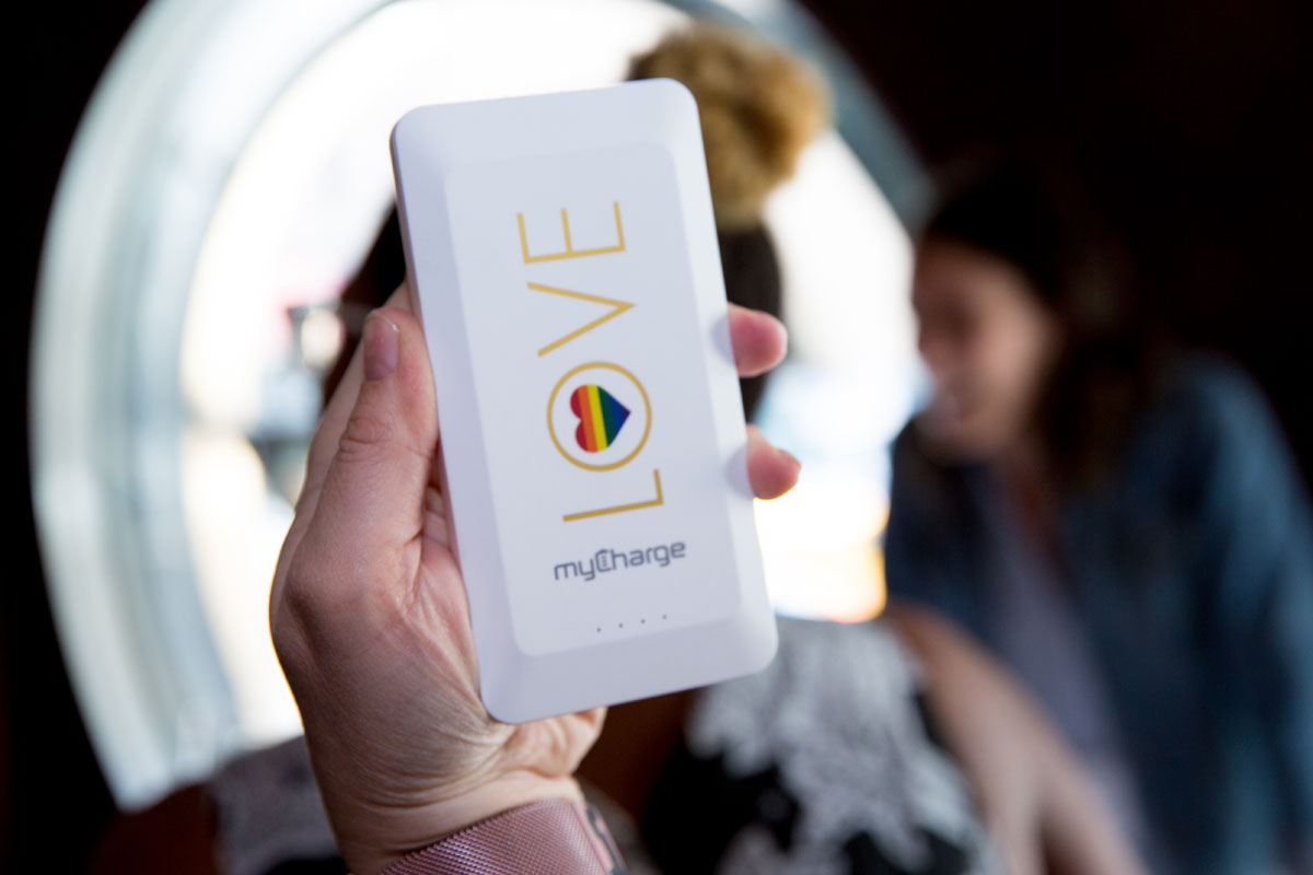 gay travel gadget - mycharge pride