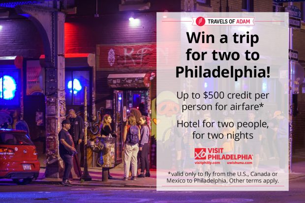 win a trip to Philly