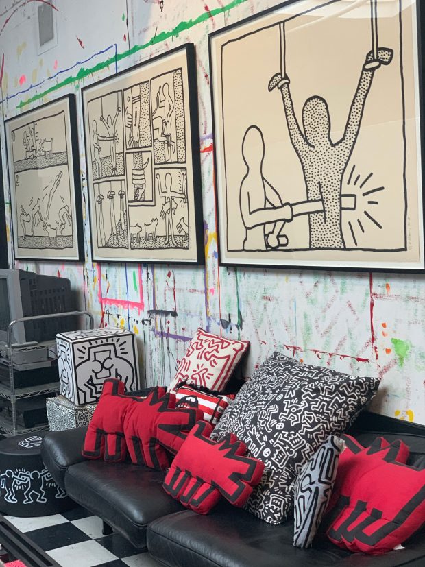 Keith Haring NYC studio