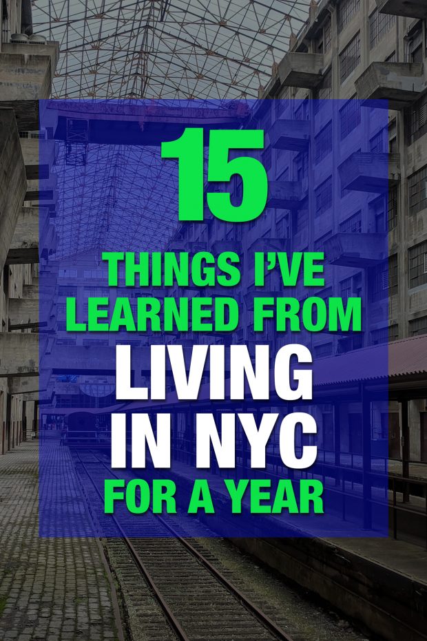 15 Things I've Learned from Living in NYC for 12 Months